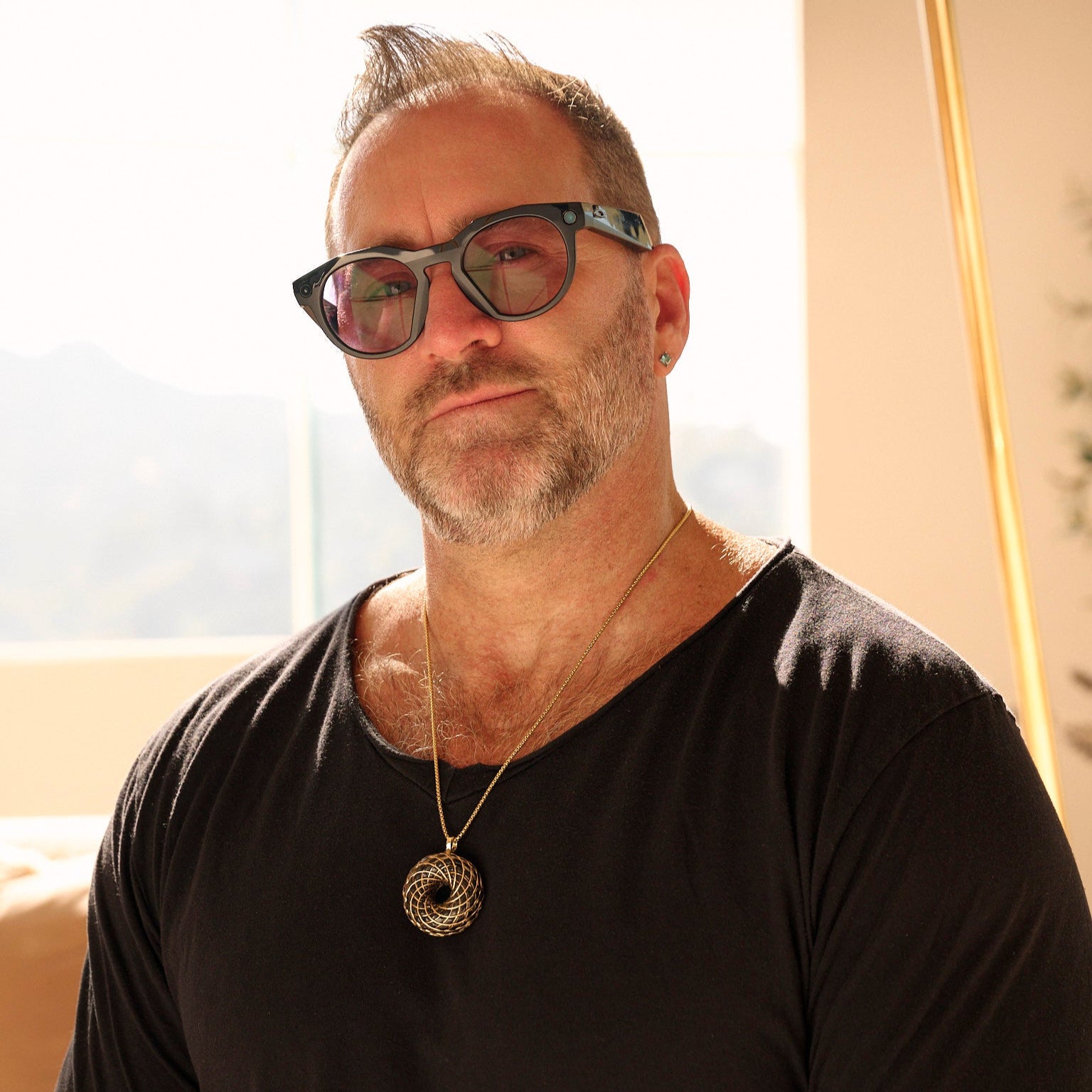 C60 Shungite - iTorus iZ Crystal Toroidal Pendant